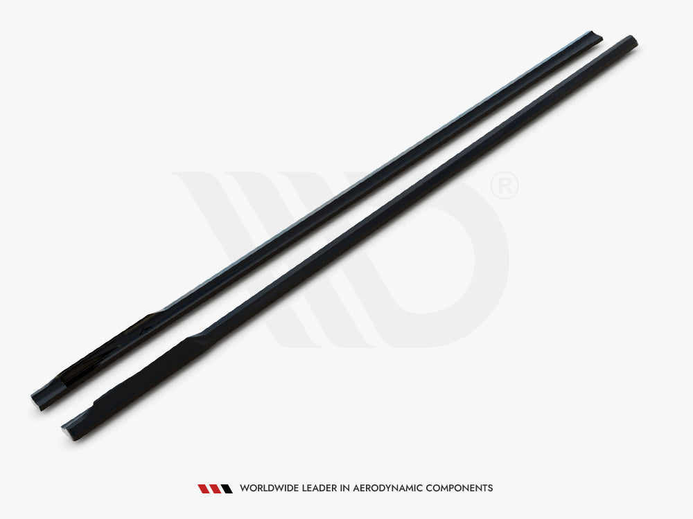 Maxton Design - SIDE SKIRTS DIFFUSERS BMW 750E M-PACK G70