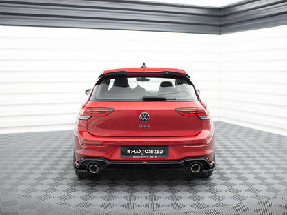 Maxton Design - REAR VALANCE + EXHAUST ENDS IMITATION VOLKSWAGEN GOLF GTE MK8
