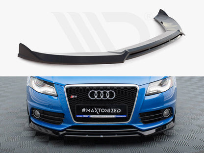 Maxton Design - FRONT SPLITTER V.3 AUDI S4 / A4 S-LINE B8