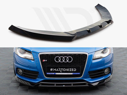 Maxton Design - FRONT SPLITTER V.4 AUDI S4 / A4 S-LINE B8