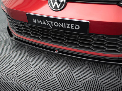 Maxton Design - FRONT SPLITTER V.4 VOLKSWAGEN GOLF GTI / GTE / R-LINE MK8