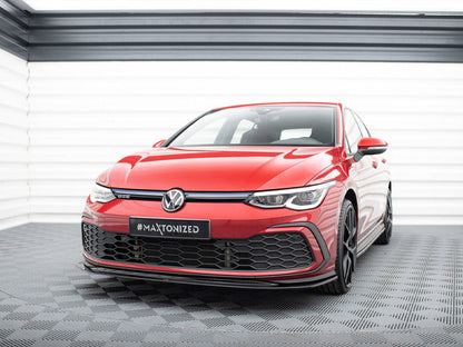 Maxton Design - FRONT SPLITTER V.5 VOLKSWAGEN GOLF GTI / GTE / R-LINE MK8