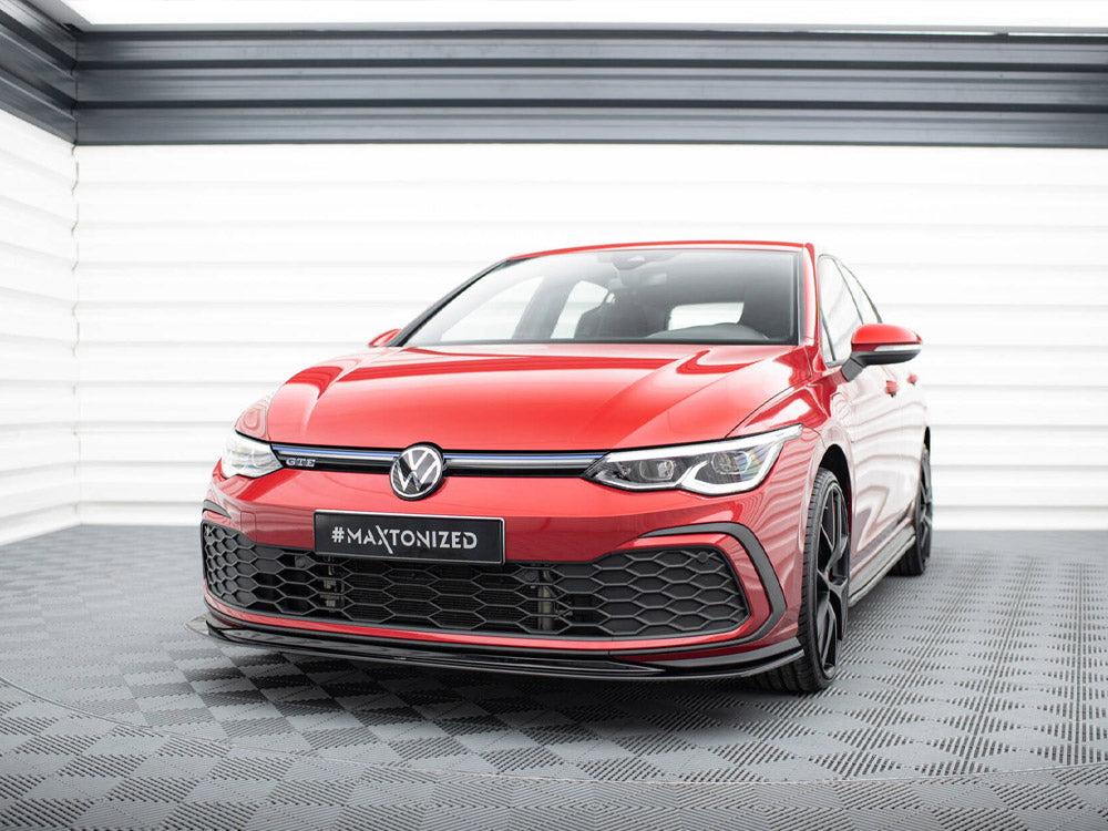 Maxton Design - FRONT SPLITTER V.6 VOLKSWAGEN GOLF GTI / GTE / R-LINE MK8