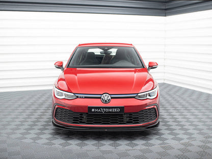 Maxton Design - FRONT SPLITTER V.6 VOLKSWAGEN GOLF GTI / GTE / R-LINE MK8