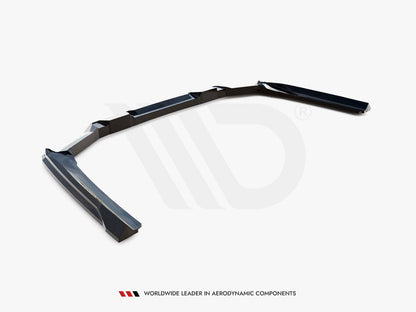 Maxton Design - Rear Splitter (with Vertical Bars) V.1 BMW 5 / i5 M-Pack Sedan / Touring G60 / G61
