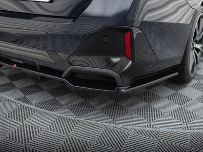 Maxton Design - Rear Splitter (with Vertical Bars) V.2 BMW 5 / i5 M-Pack Sedan / Touring G60 / G61