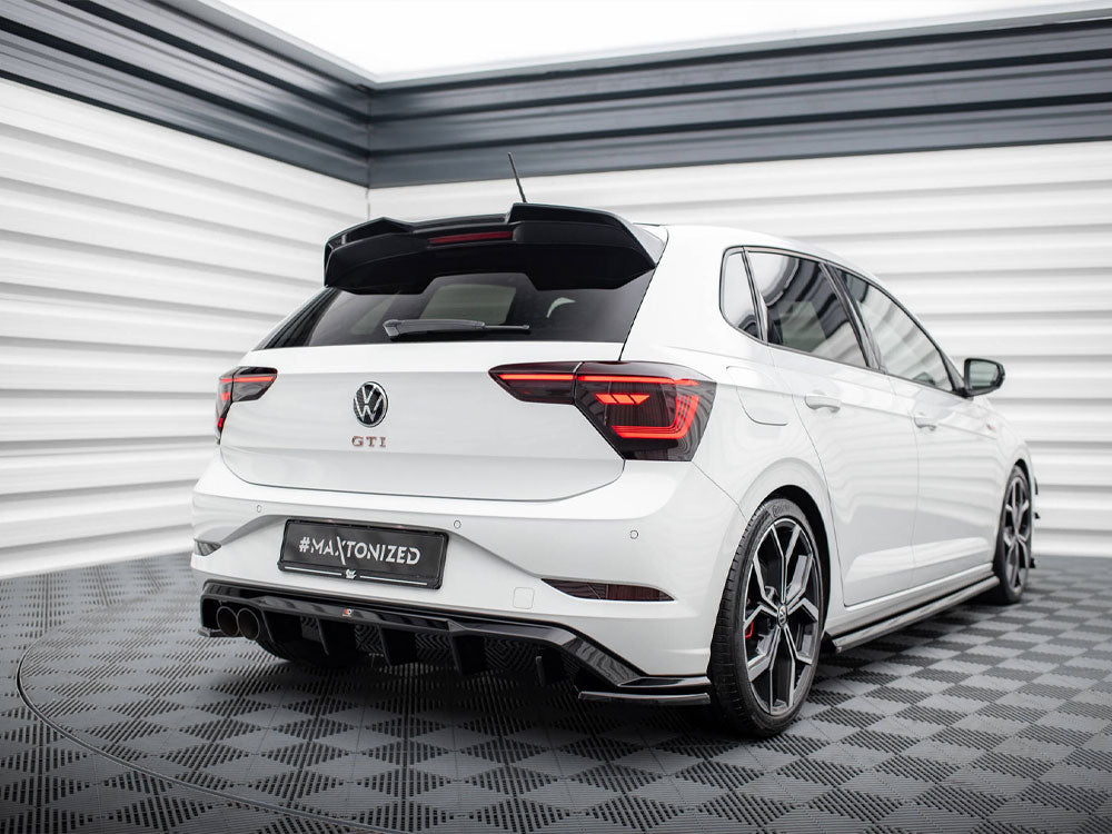 Maxton Design - REAR SIDE SPLITTERS VOLKSWAGEN POLO GTI MK6 FACELIFT