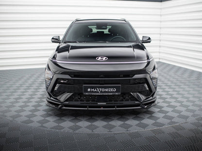 Maxton Design - FRONT SPLITTER HYUNDAI KONA N-LINE MK2