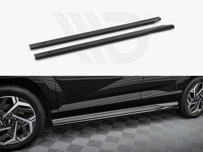 Maxton Design - SIDE SKIRTS DIFFUSERS HYUNDAI KONA N-LINE MK2