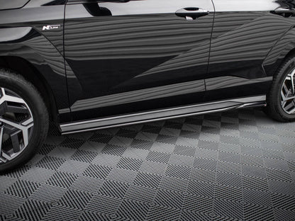 Maxton Design - SIDE SKIRTS DIFFUSERS HYUNDAI KONA N-LINE MK2