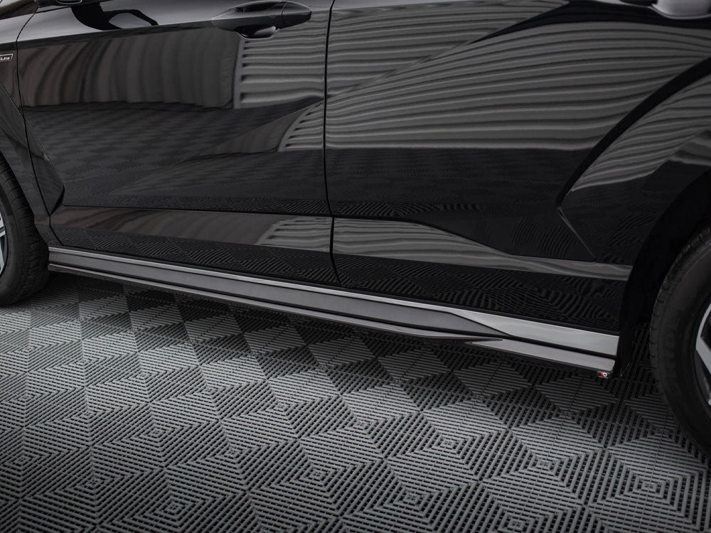 Maxton Design - SIDE SKIRTS DIFFUSERS HYUNDAI KONA N-LINE MK2
