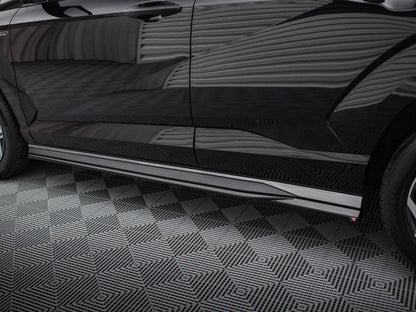 Maxton Design - SIDE SKIRTS DIFFUSERS HYUNDAI KONA N-LINE MK2