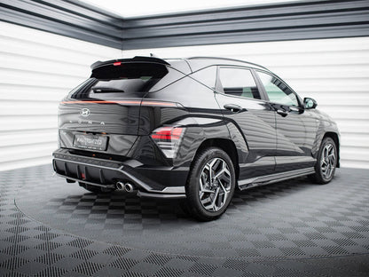 Maxton Design - REAR SPLITTER (VERTICAL BARS) HYUNDAI KONA N-LINE MK2