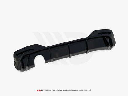 Maxton Design - REAR VALANCE BMW 1 M-PACK F20 FACELIFT (VERSION WITH SINGLE EXHAUST ON ONE SIDE)