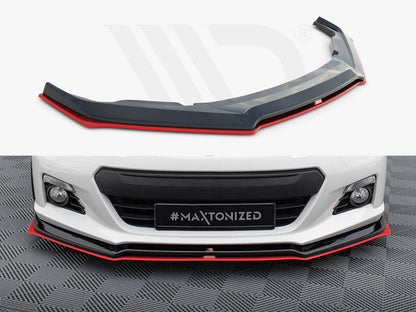 Maxton Design - FRONT SPLITTER V.3 SUBARU BRZ