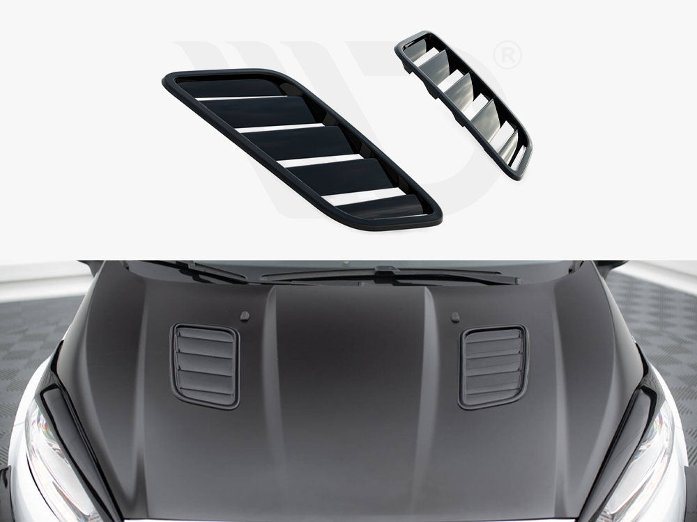 Maxton Design - Bonnet Vents Ford Fiesta ST Mk7 Facelift