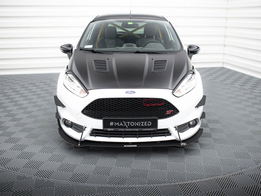 Maxton Design - Front racing splitter Fiesta MK7 ST Facelift