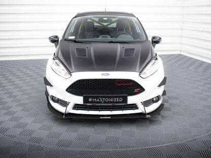 Maxton Design - Front racing splitter Fiesta MK7 ST Facelift