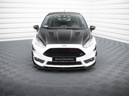 Maxton Design - Front Splitter V.4 Ford Fiesta ST Mk7 Facelift