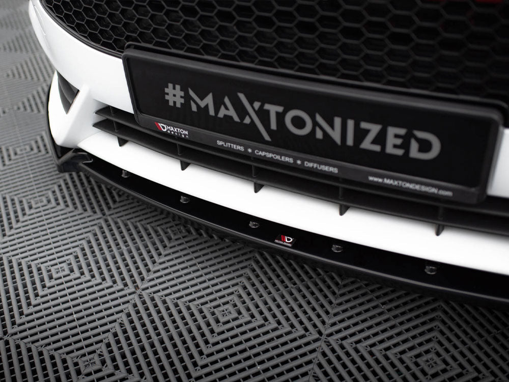 Maxton Design - Front Splitter V.4 Ford Fiesta ST Mk7 Facelift