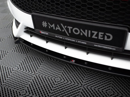 Maxton Design - Front Splitter V.4 Ford Fiesta ST Mk7 Facelift