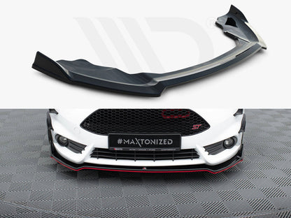 Maxton Design - Front Splitter V.5 Ford Fiesta ST Mk7 Facelift
