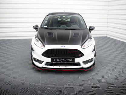 Maxton Design - Front Splitter V.5 Ford Fiesta ST Mk7 Facelift