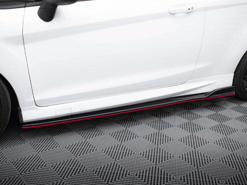 Maxton Design - Side Skirts Diffusers V.3 Ford Fiesta ST / ST-Line Mk7 / Mk7 FL