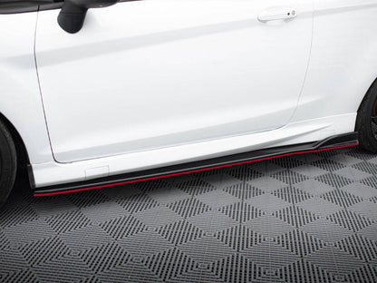 Maxton Design - Side Skirts Diffusers V.3 Ford Fiesta ST / ST-Line Mk7 / Mk7 FL