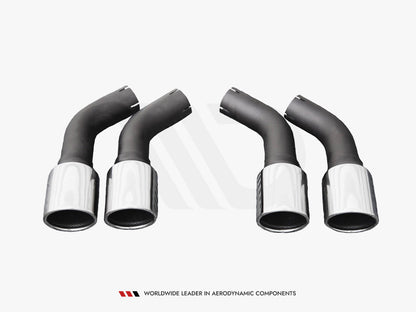 Maxton Design - Rear Valance V.3 + Exhaust Tips Cupra Formentor VZ Mk1 / Mk1 Facelift