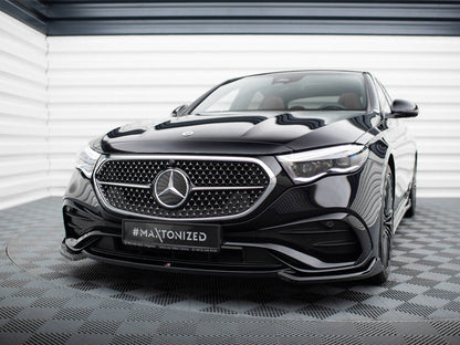Maxton Design - FRONT SPLITTER V.1 MERCEDES-BENZ E AMG-LINE W214