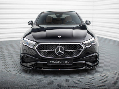 Maxton Design - FRONT SPLITTER V.2 MERCEDES-BENZ E AMG-LINE W214