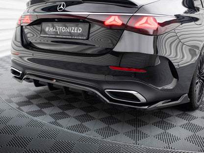 Maxton Design - CENTRAL REAR SPLITTER (VERTICAL BARS) MERCEDES-BENZ E AMG-LINE W214