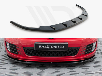 Maxton Design - FRONT SPLITTER VER.2 VW GOLF VI GTI