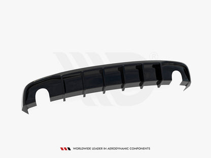 Maxton Design - REAR VALANCE AUDI A5 S-LINE COUPE / SPORTBACK 8T FACELIFT (VERSION WITH SINGLE EXHAUSTS ON BOTH SIDES)