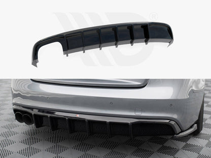 Maxton Design - Rear Valance Audi A5 Coupe 8T Facelift (Version with dual exhausts on one side)