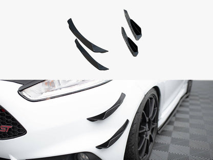 Maxton Design - Front Bumper Wings (Canards) Ford Fiesta ST Mk7 Facelift