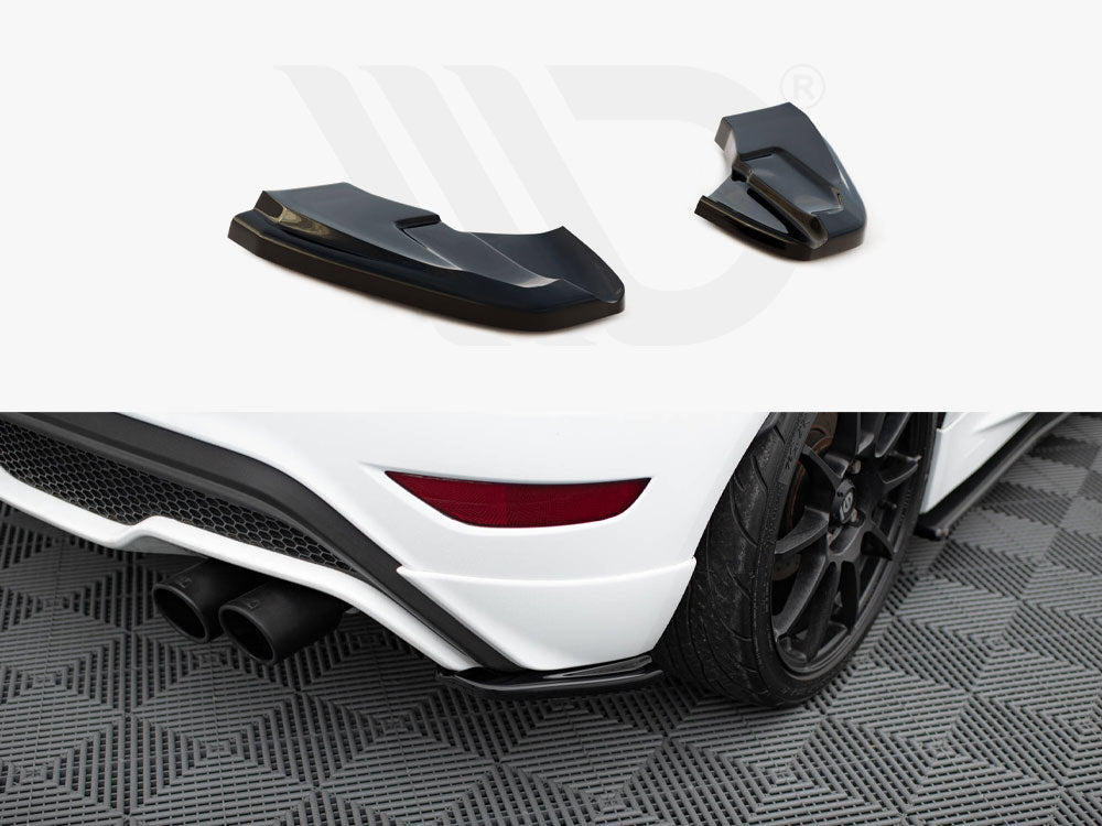 Maxton Design - Rear Side Splitters Ford Fiesta ST / ST-Line / Zetec S Mk7 FL