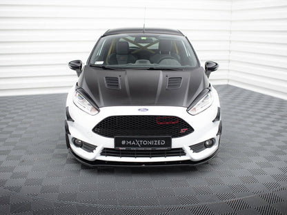 Maxton Design - FRONT SPLITTER V.1 FIESTA MK7 ST FACELIFT 2013-2017