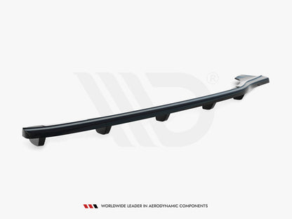 Maxton Design - Central Rear Splitter (Vertical Bars) BMW 3 E46 Coupe M-Pack