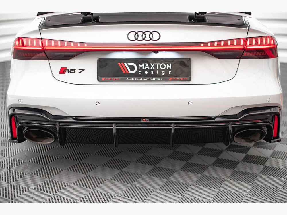Maxton Design - Rear Valance Audi RS6 C8 / RS7 C8 (Version with towbar)
