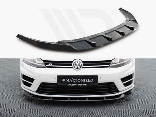 Maxton Design - Front Splitter V.6 Volkswagen Golf R / R-Line Mk7