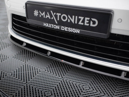 Maxton Design - Front Splitter V.6 Volkswagen Golf R / R-Line Mk7