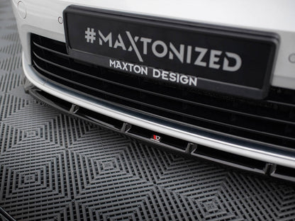 Maxton Design - Front Splitter V.5 Volkswagen Golf R / R-Line Mk7