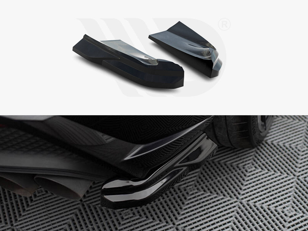 Maxton Design - Rear Side Splitters Porsche Macan GTS Mk1 Facelift 2