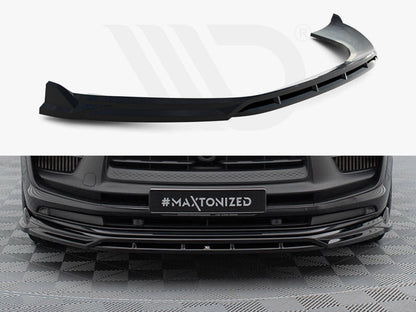 Maxton Design - Front Splitter Porsche Macan GTS Mk1 Facelift 2