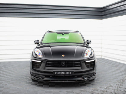 Maxton Design - Front Splitter Porsche Macan GTS Mk1 Facelift 2