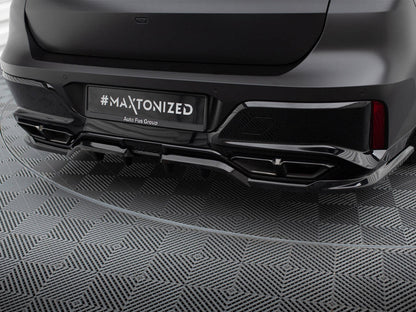 Maxton Design - CENTRAL REAR SPLITTER (VERTICAL BARS) BMW M760E G70
