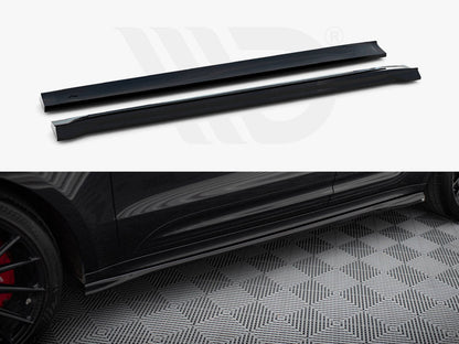 Maxton Design - Side Skirts Diffusers Porsche Macan T / GTS Mk1 Facelift 2