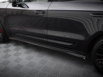 Maxton Design - Side Skirts Diffusers Porsche Macan T / GTS Mk1 Facelift 2